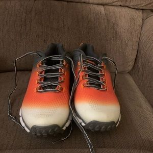 Boombah turf shoes orange and white 9.5